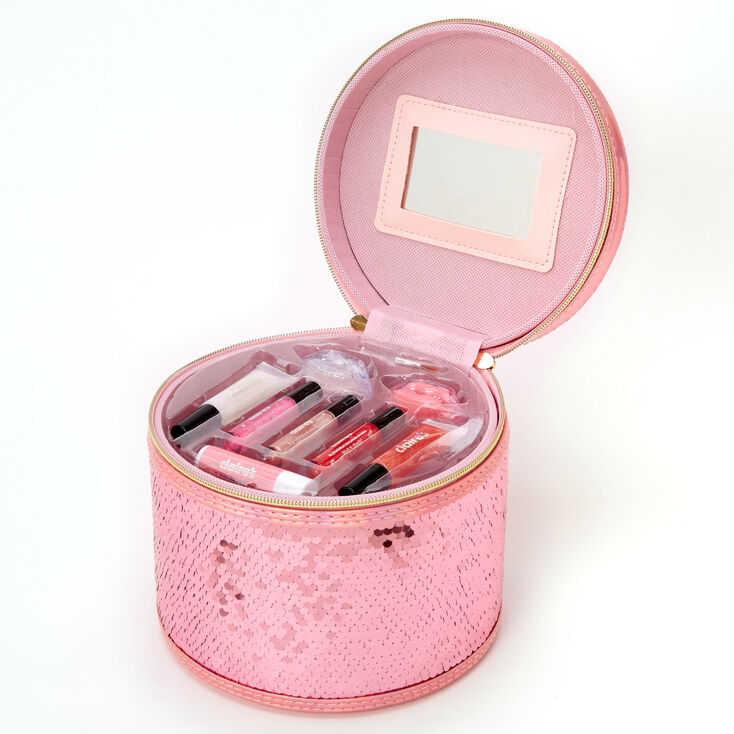 Round Lip Gloss Set - Pink,