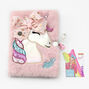 JoJo Siwa&trade; Furry Unicorn Journal - Pastel Pink,