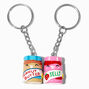 Porte-cl&eacute;s best friends snack - Lot de 5,