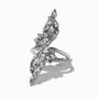 Silver-tone Fairy Wings Wrap Ring,