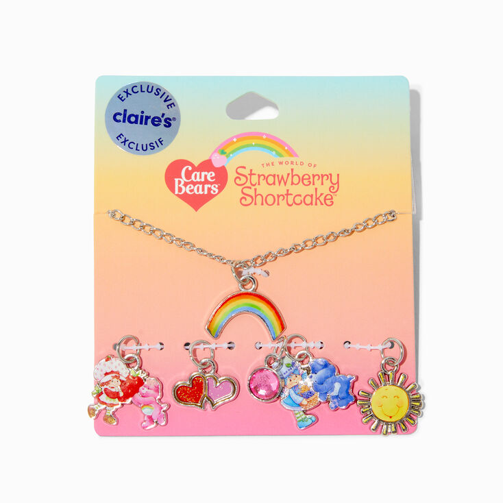 Care Bears&trade; x Strawberry Shortcake&trade; Claire&#39;s Exclusive Charm Necklace Set - 7 Pack,