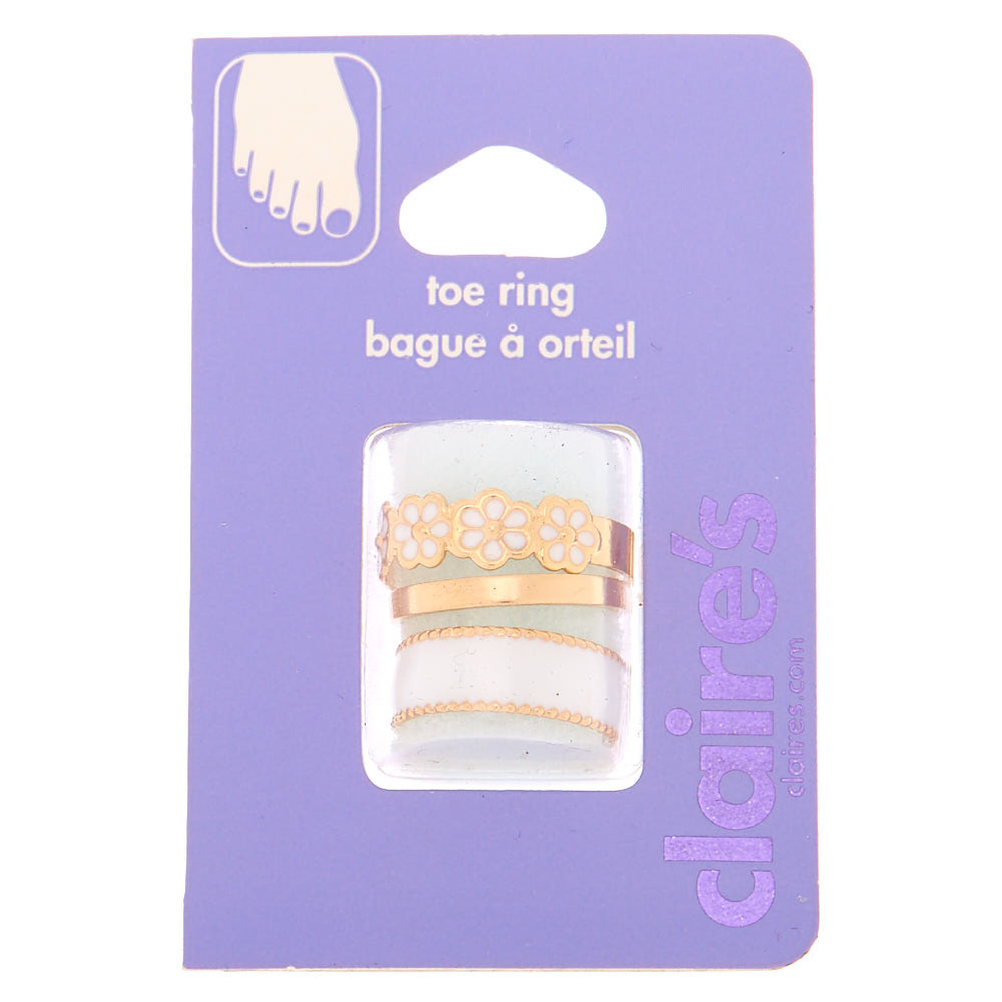 Claires toe rings sale