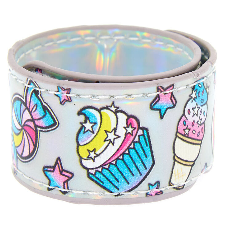 Holographic Dessert Slap Bracelet,