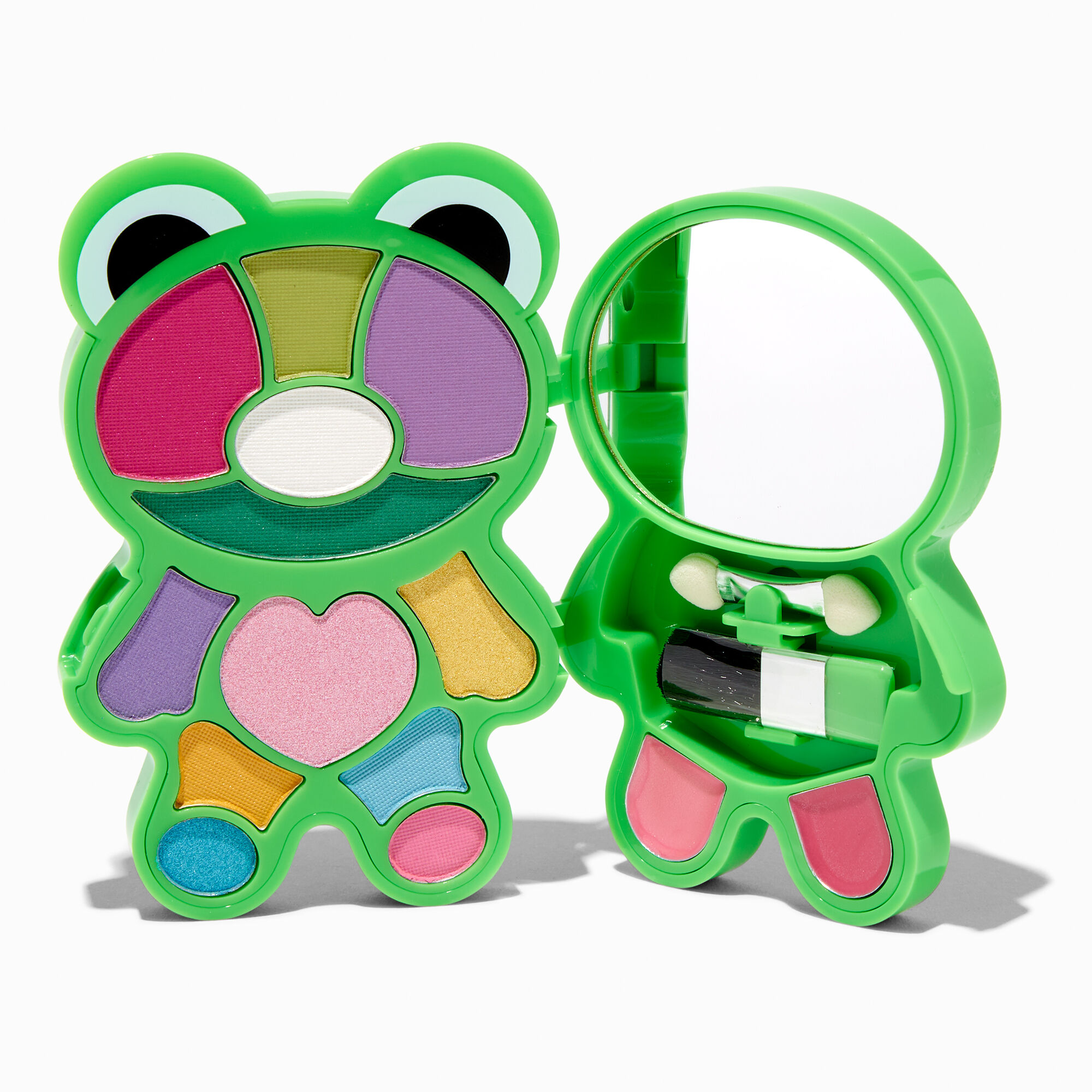 View Claires Frog Compact Makeup Set Green information