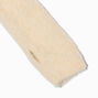 Mitaines en mohair couleur ivoire,