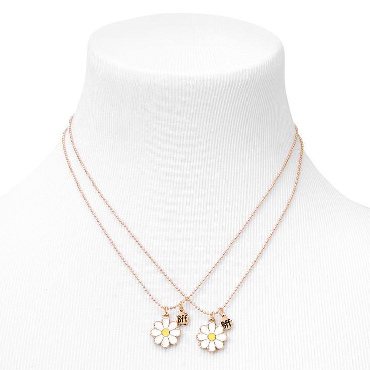 Best Friends Gold Daisy Necklaces - 2 Pack,