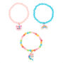 Claire&#39;s Club Rainbow Beaded Stretch Bracelets - 3 Pack,