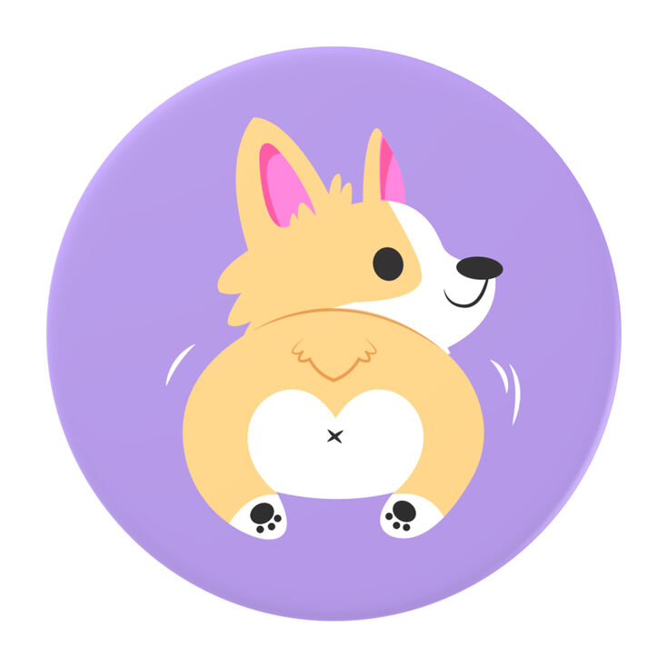 PopGrip PopSockets interchangeable &ndash; Corgi adorable,