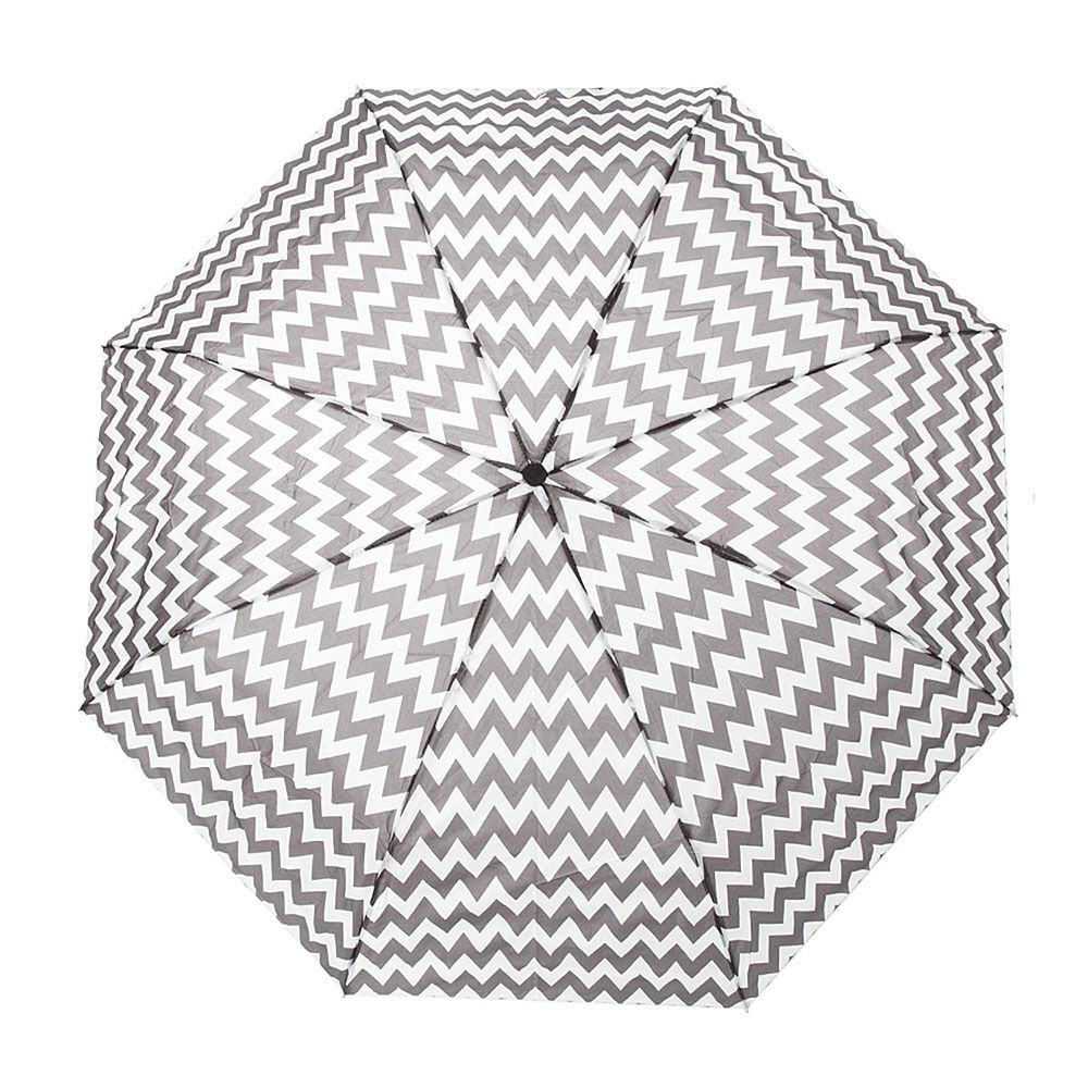 Black & White Chevron Umbrella,