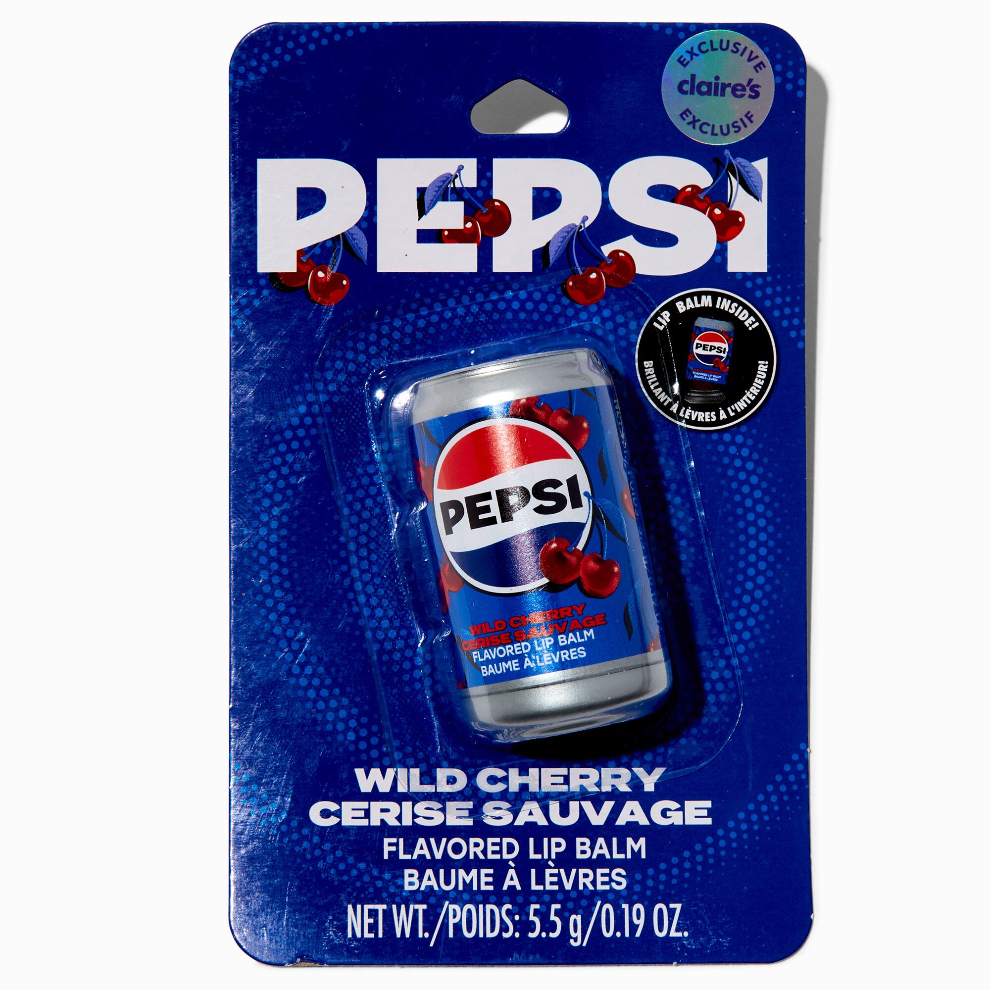 View Pepsi Claires Exclusive Flavored Lip Balm information