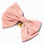 T H E M E x Claire&#39;s Heart Lock &amp; Key Pink Hair Bow Clip,