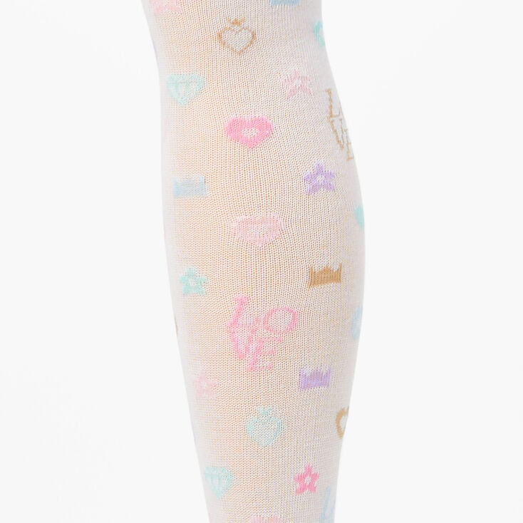 Knee High Pastel Status Socks - Pink,