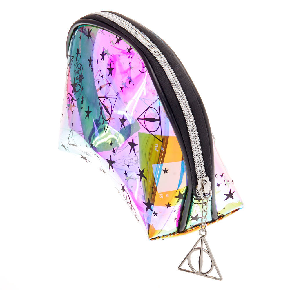 Harry Potter™ Deathly Hallows Holographic Cosmetic Bag,