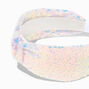 Iridescent Sequin Knotted Headband,