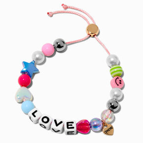 T H E M E x Claire&#39;s &#39;&#39;Love&#39;&#39; Adjustable Bracelet,