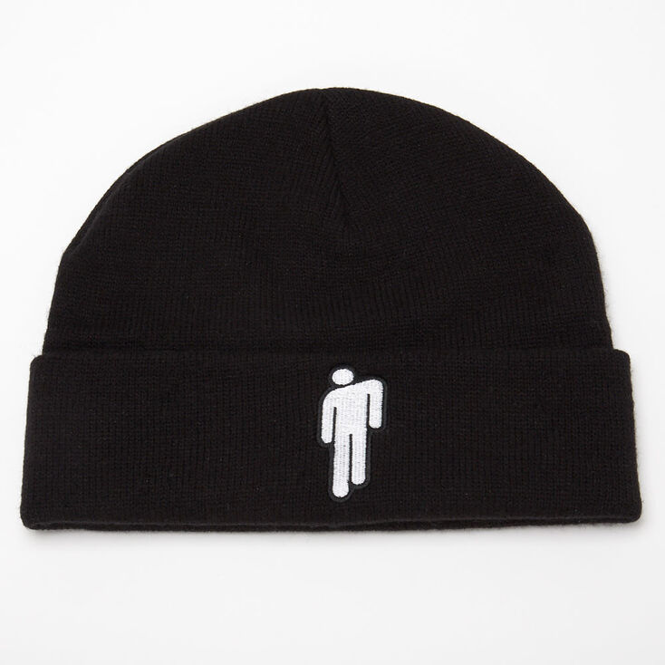 Billie Eilish Beanie Hat &ndash; Black,