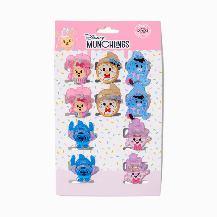 Disney Munchlings Series 1 Mini Hair Claws - 10 Pack,