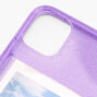 Lavender Glitter Instax Mini Pocket Protective Phone Case - Fits iPhone 11,