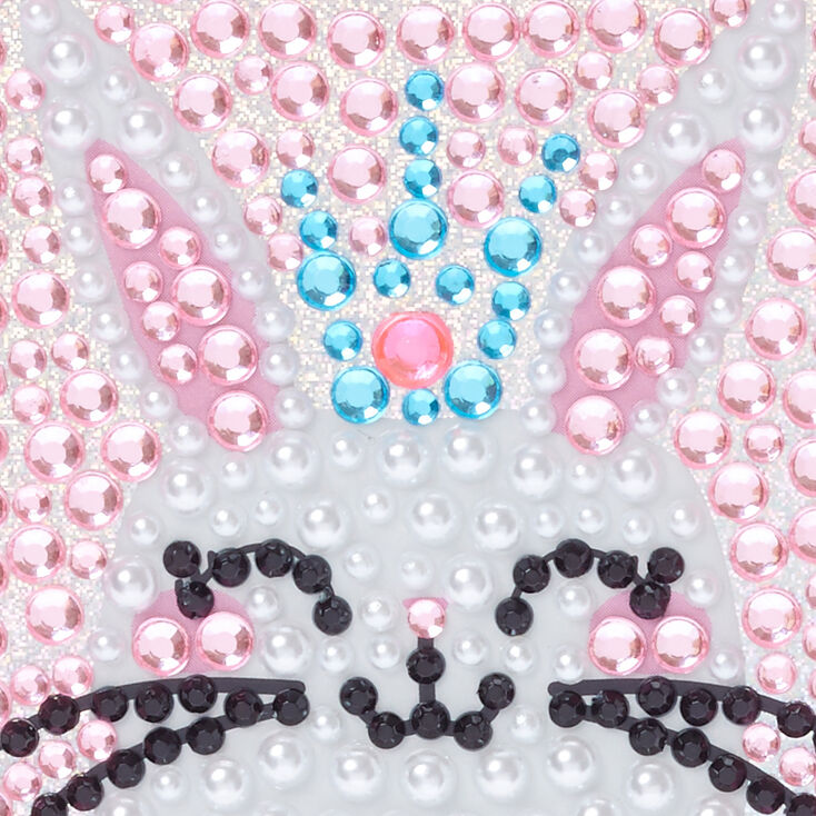 Coffret de gloss &eacute;tincelant coque de portable motif lapin &eacute;blouissant pour enfants,
