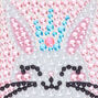 Coffret de gloss &eacute;tincelant coque de portable motif lapin &eacute;blouissant pour enfants,