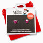 Disney Minnie Mouse Birthstone Sterling Silver Stud Earrings - October,