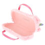 Claire&#39;s Club Furry Caticorn Glasses Case - Pink,