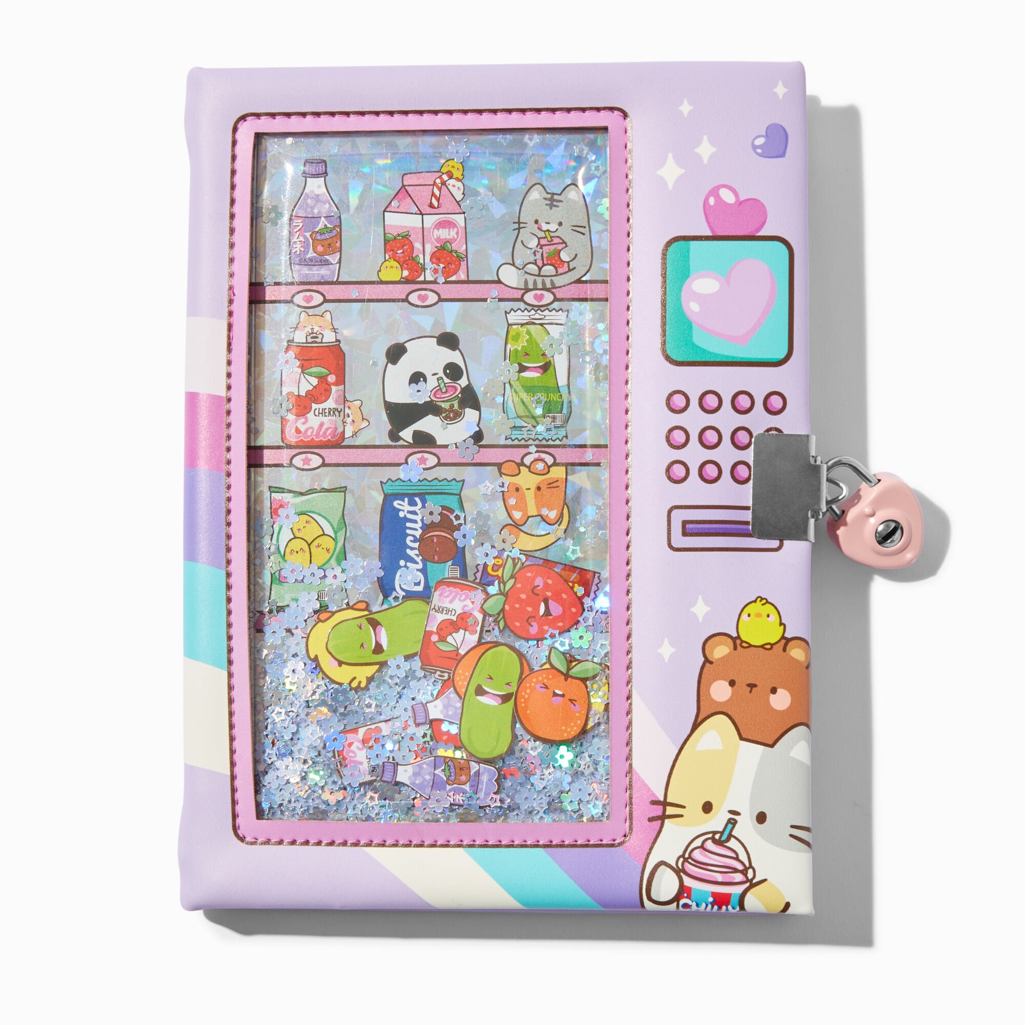 Vending Machine Lock Diary,