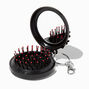 &copy;Disney Nightmare Before Christmas Jack &amp; Sally Pocket Hair Brush Keychain,