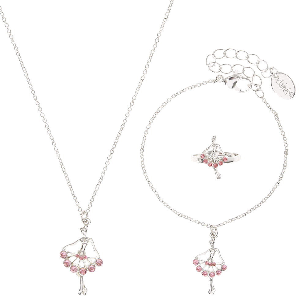 Claire s Club Ballerina Jewellery Set 3 Pack