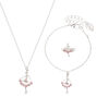 Claire&#39;s Club Ballerina Jewellery Set - 3 Pack,