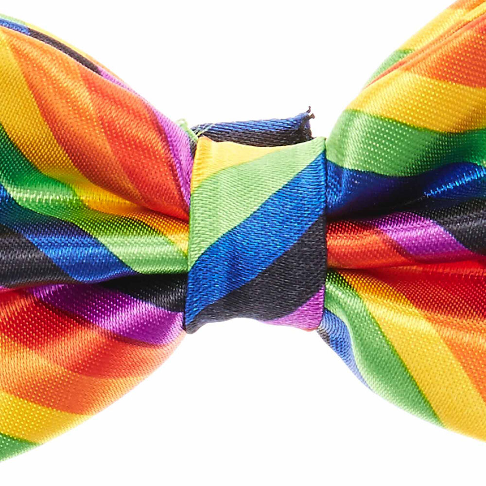 Rainbow Braces & Satin Bowtie Set,