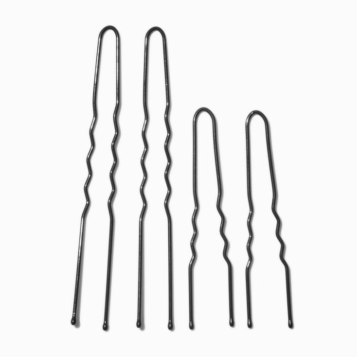 Hair Pins - Black, 30 Pack,