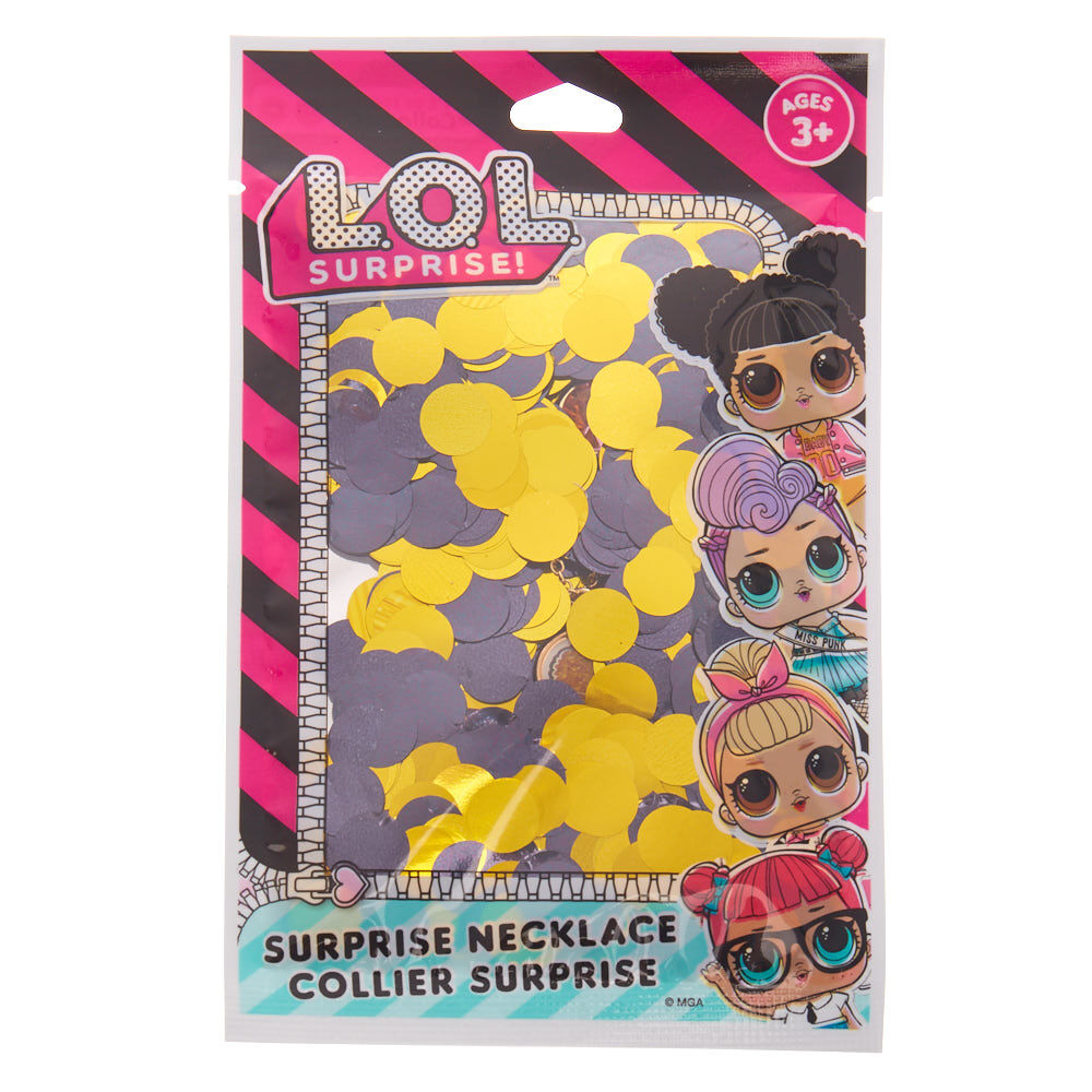 Pochette surprise confettis collier surprise L.O.L Surprise!™,
