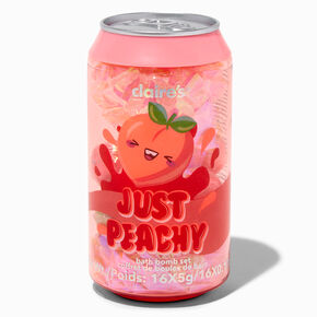 Just Peachy Soda Bath Bomb Set - 16 Pack,
