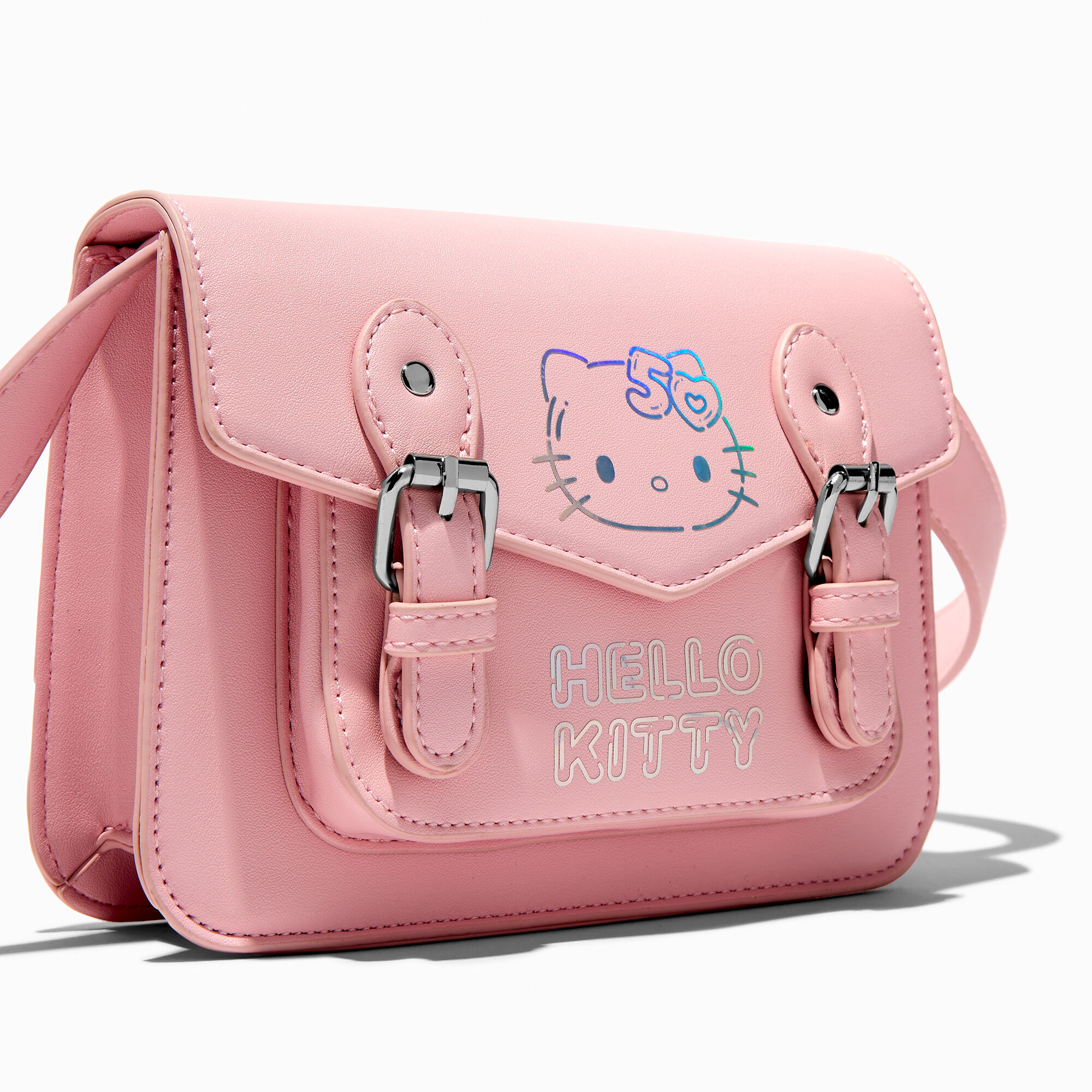 Hello Kitty 50th Anniversary Satchel Crossbody Bag Claire s