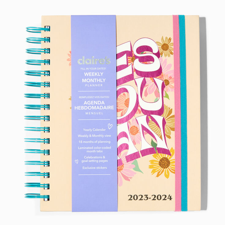 Yes You Can 2023-24 Weekly/Monthly Planner,