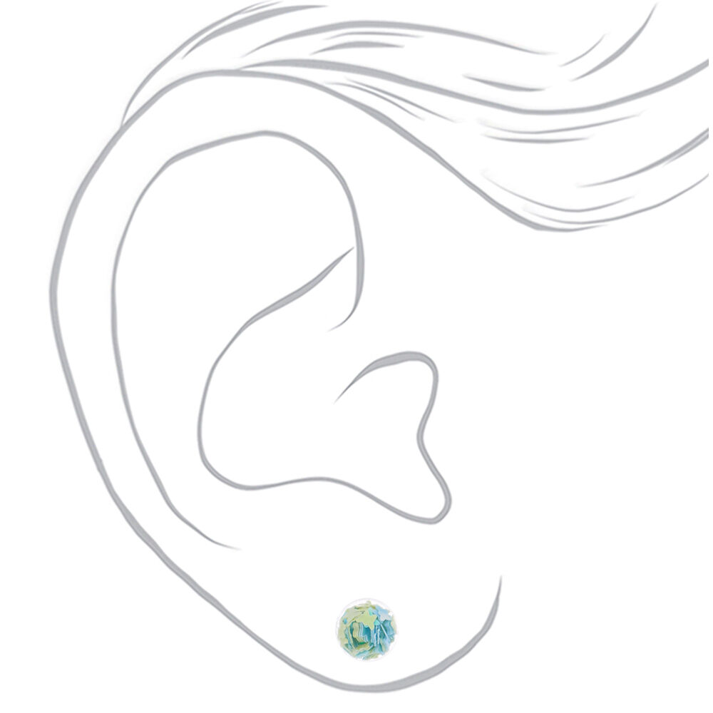 Confetti Shaker Stud Earrings - 3 Pack,