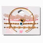 T H E M E x Claire&#39;s &#39;&#39;Be You&#39;&#39; Evil Eye Beaded Bracelet Set - 5 Pack,