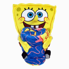 SpongeBob SquarePants&trade; Hugger Pillow &amp; Silk Touch Blanket Set &#40;ds&#41;,