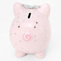 Claire&#39;s Club Pink Ceramic Piggy Bank,