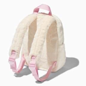 Claire&#39;s Club White Bunny Backpack,