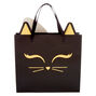 Matte Kitty Cat Gift Bag - Black,