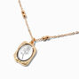 Rose Signet Pendant Necklace,