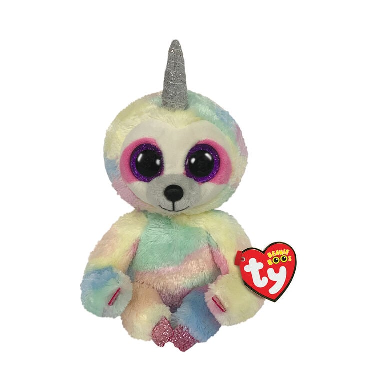 Claire's Petite peluche Cooper le paresseux-licorne de Ty Beanie Boo