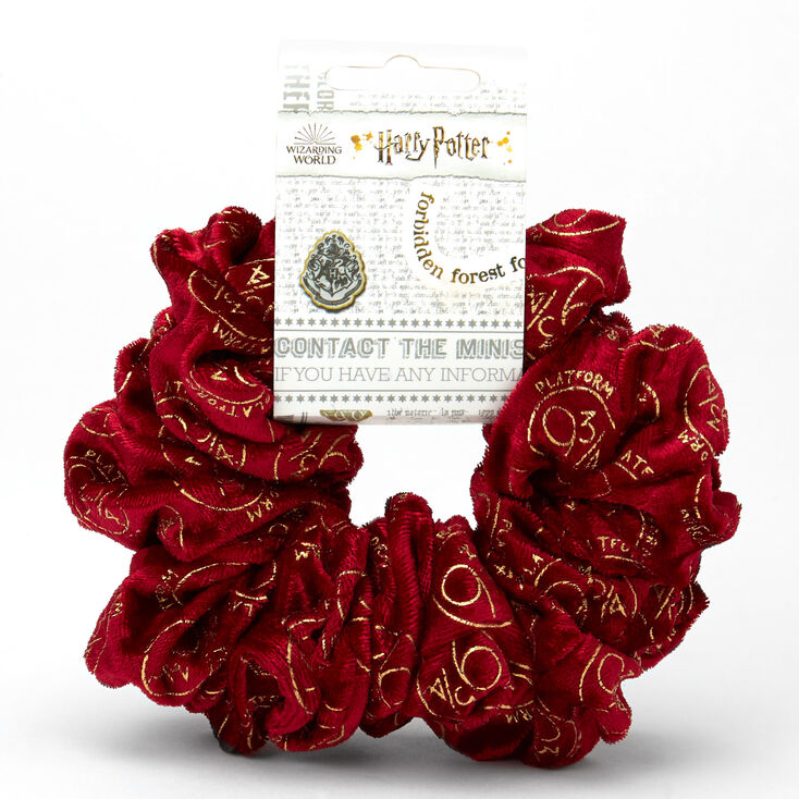Chouchou XL en imitation velours Quai 9&nbsp;3/4 Harry Potter&trade; &ndash; Rouge,