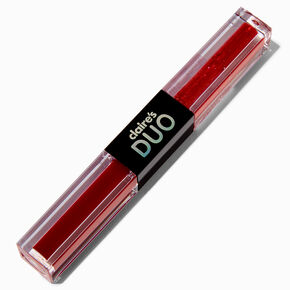 Red Duo Lip Gloss Wand,