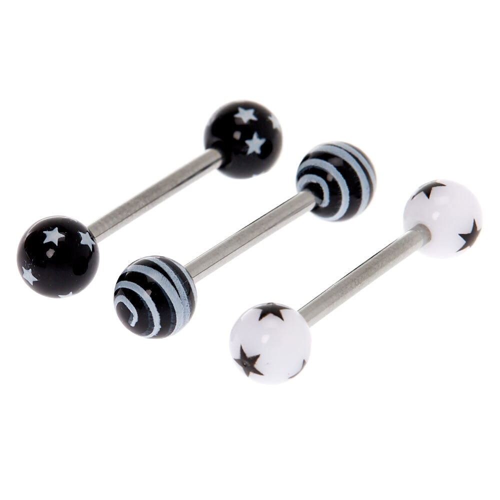 Star sales tongue ring