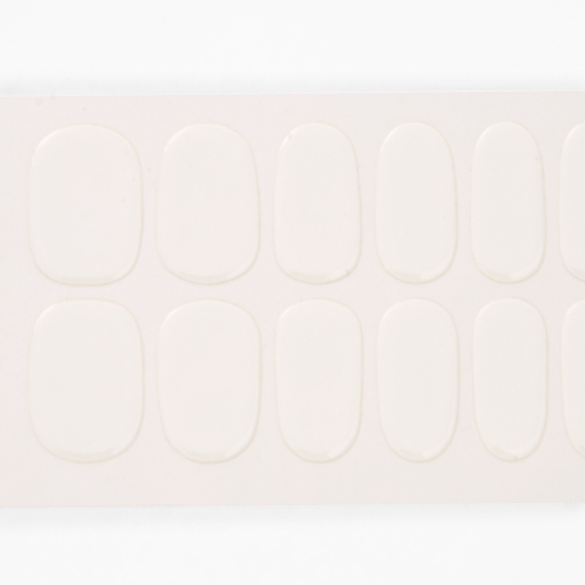 White Vegan Nail Wraps Set - 24 Pack,