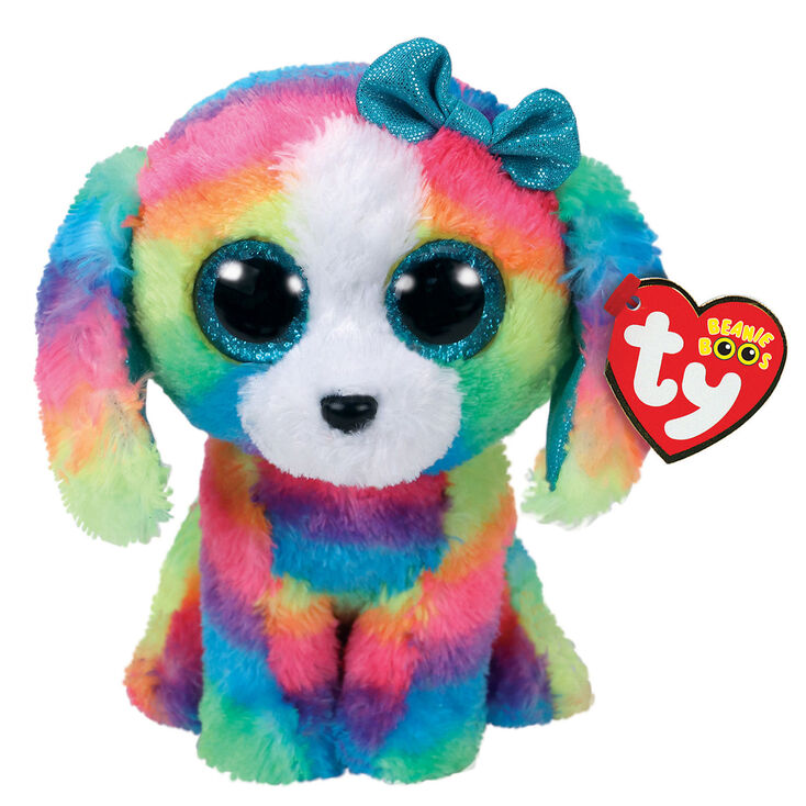 Ty Beanie Boo Medium Lola the Dog Soft Toy,