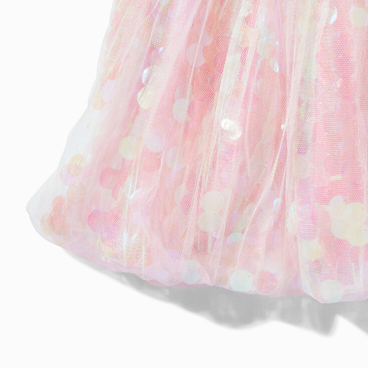Claire&#39;s Club Pink Pastel Paillette Tutu,